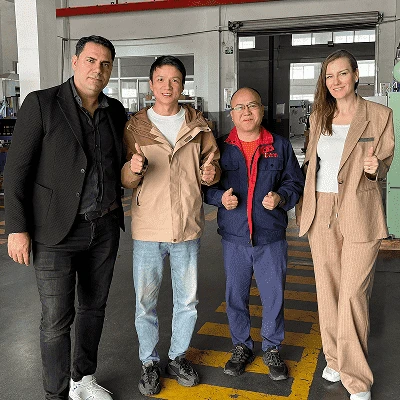 Cov neeg siv khoom Turkish tuaj xyuas Haifei Factory Rau Kev Tshuaj Xyuas